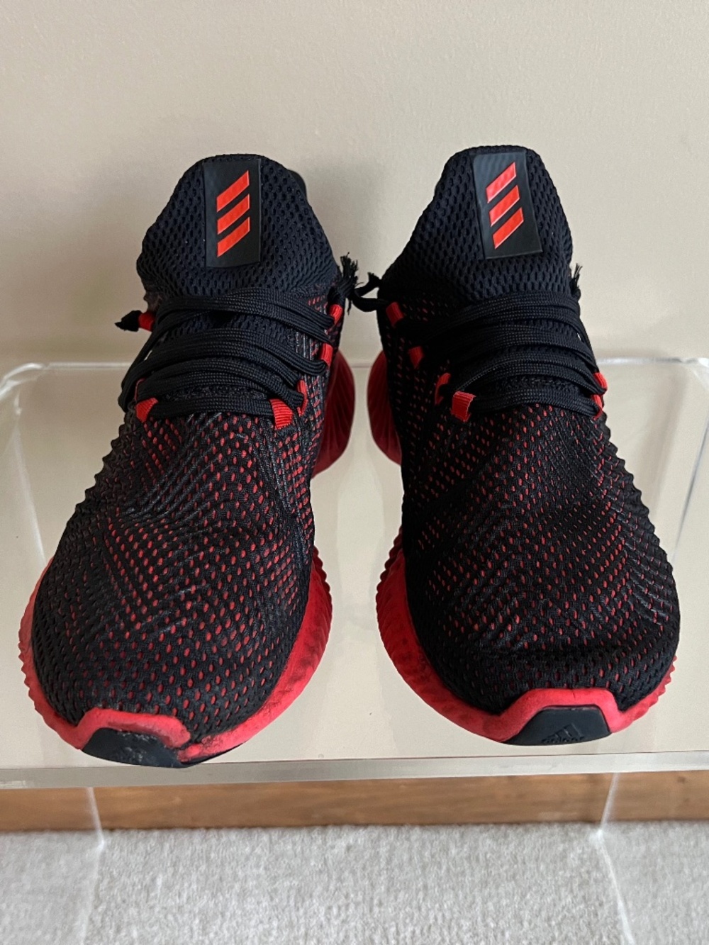 Adidas Alphabounce Instinct Clima Black/Red Men's 9.5